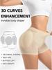 Women's Hip-Enhancing Butt-Lifting Tummy-Control Pants with Sponge Pads - Breathable Mesh Plus Size Shapewear