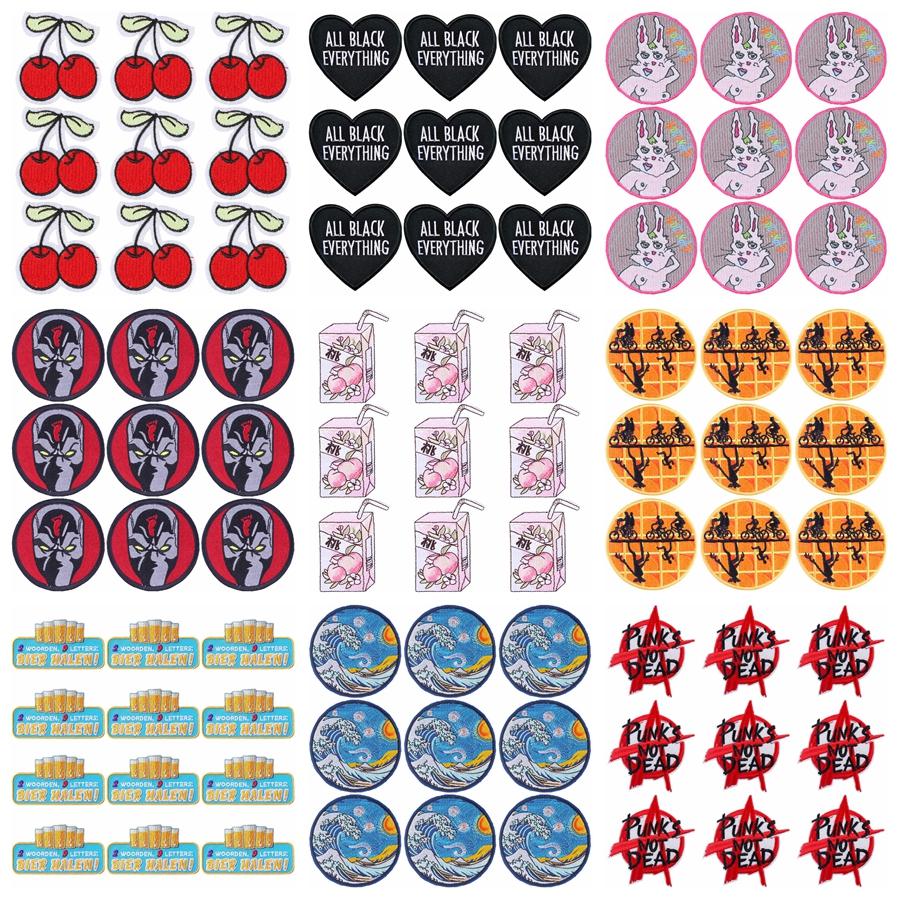 

10 шт./лот, оптовая продажа, вышивка, железные нашивки для одежды, нашивки для одежды, куртки, декор, аппликация, принадлежности для шитья