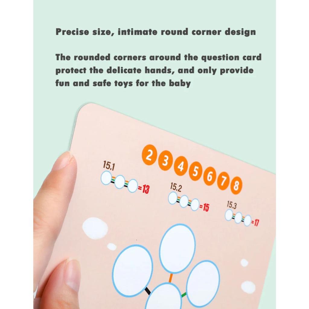 Math Game Counting Educational Toys for Children Arithmetic Logical Thinking Magnetic Number Matrix Calculation Board Games Toys