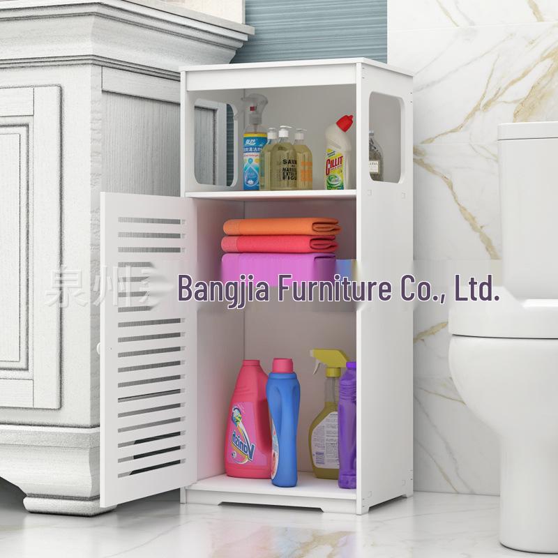 Multi-layer Narrow Storage Cabinet for Bathroom, Washbasin, Toilet, Balcony, and Laundry