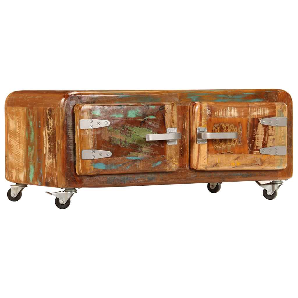 Coffee Table 85 X 55 X 40 Cm Solid Reclaimed Wood