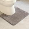 Anti-Slip Absorbent U-Shaped Bathroom Toilet Mat