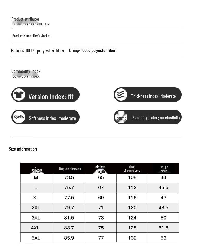 JEEP SPIRIT Men's Casual Workwear Jacket