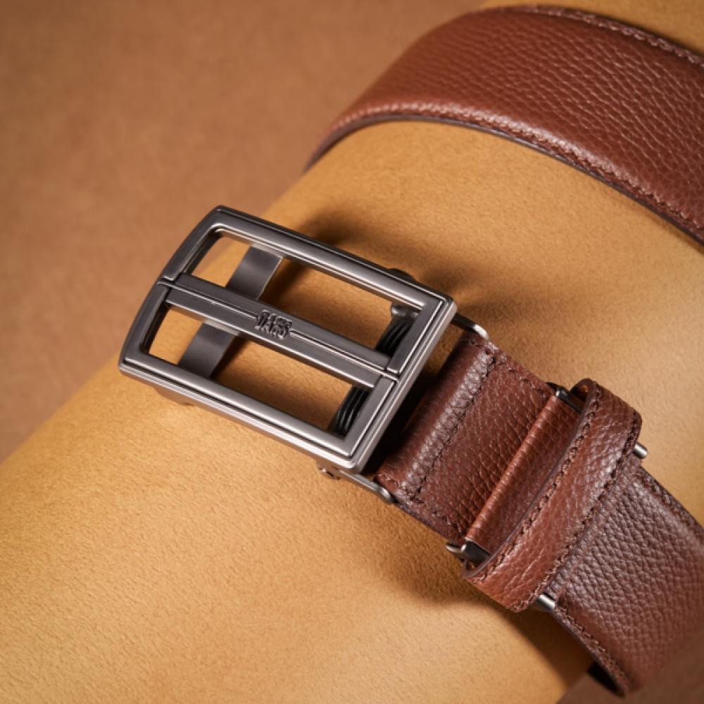 DakS Brown Men S Cowhide Automatic Belt Dbbe6e511w3 Single option