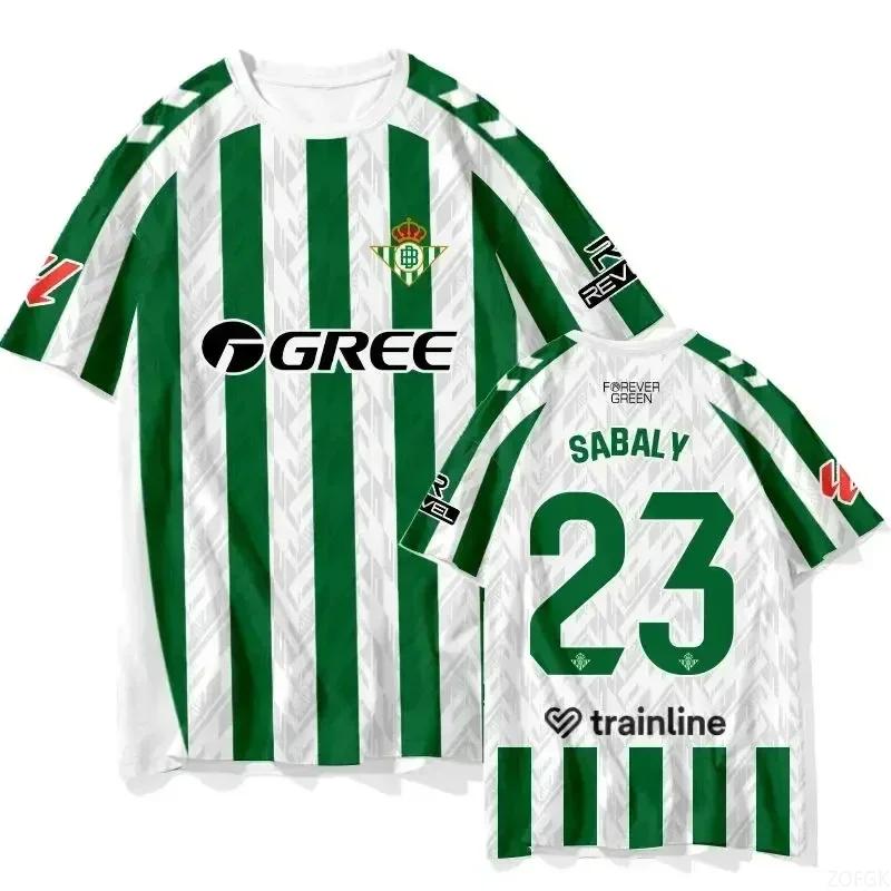 Nouveau T-shirt d'entraînement de football d'été Maillots Joueur Maillot de football Adultes Enfants Vêtements de sport Hauts à séchage rapide T-shirts décontractés Y2K