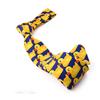 Funny Yellow Duck Printed Necktie Imitation Silk Cosplay Business Suit Ties Neckwear Show