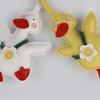 Cute Cartoon Duck Bag Charm High Quality Cute Leather  Charm Bag Keyring Backpack Decoration Accessories Gifts