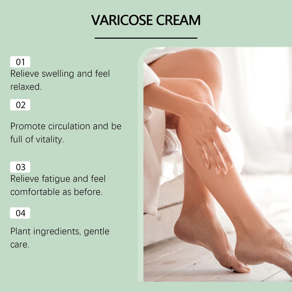 Herbal Leg Vein Cream, Cream, Leg Massage Cream And Body Care Cream Swelling And Discomfort