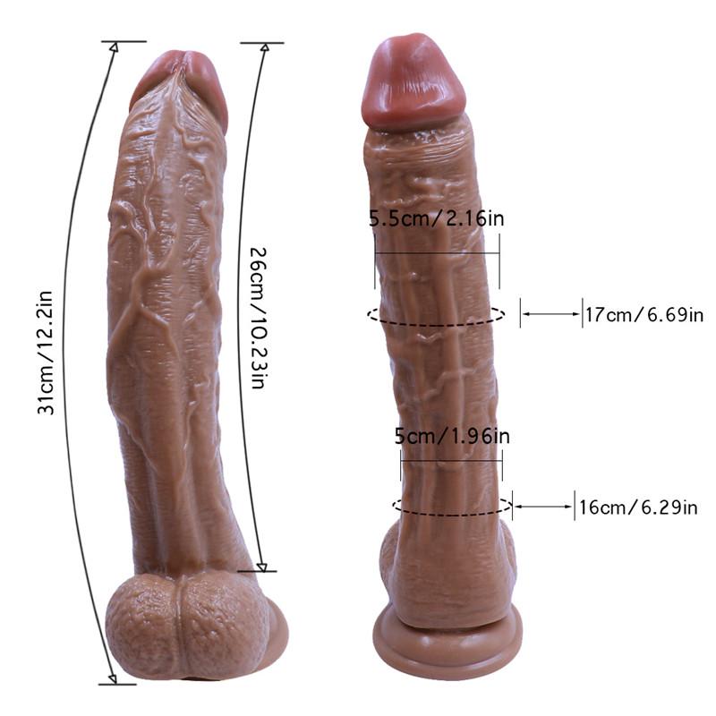 Saugdildo Lebensecht Weich Flüssigsilikon Dildo Männlicher Künstlicher Penis Frau Masturbator Erwachsenen Sexspielzeug Kondome Für Frau