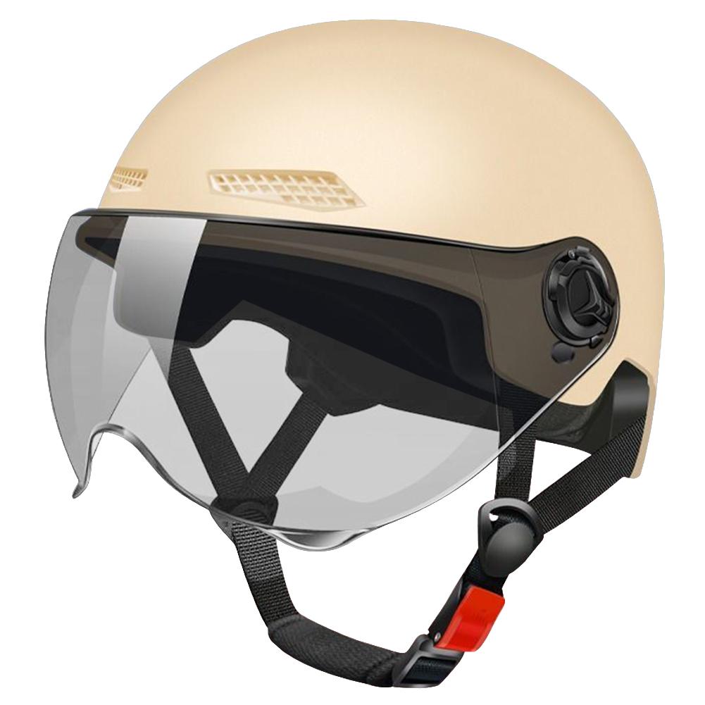 

Electric Bike Helmet Scooter Helmet Adjustable Riding Safety Helmet Breathable Detachable Lining Cycling Accessories