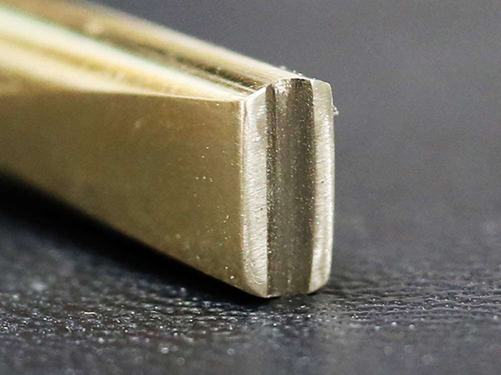 HOSCO Luthiers Tools Fret Setter, Brass, 7mm Diameter X 100mm Length, TL-FS10
