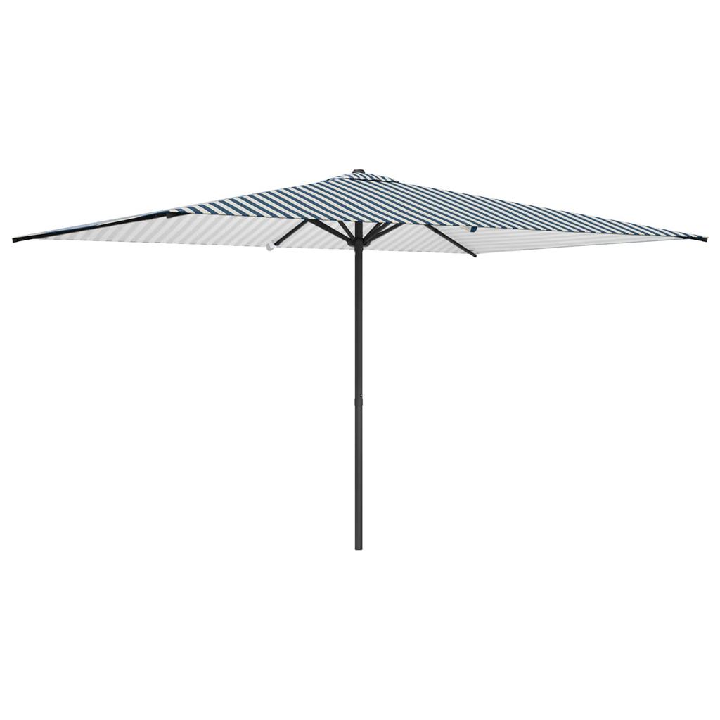 Garden Umbrella with Base 200 X 300 Cm Polyester Rectangular