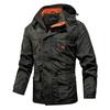 Men Hooded Outdoor Jackets Spring Autumn Thin Windproof and Waterproof Hiking Jackets Male Windbreaker Coats