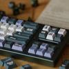 Magic Keycap Magic BUBU - Cherry 143 Key PBT for Five sided Thermal Sublimation DIY Mechanical Keyboard Forest Green Keycaps
