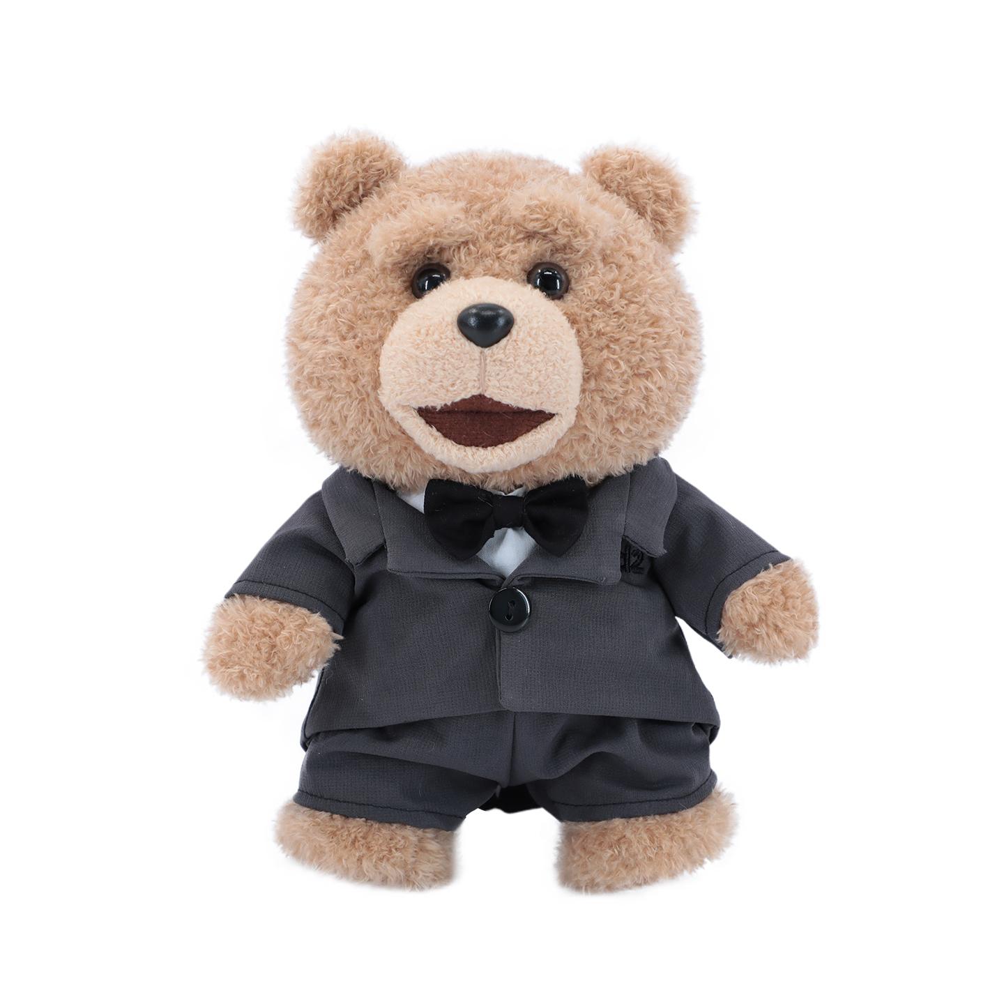Knuffelbeer Gevulde Pluche Pop 20cm 30cm Cartoon Beren Speelgoed Ted2 Pluizige Dieren Pluche Speelgoed Cadeau Kind Huis Collectie Decor Ornament 20cm