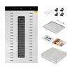 Commercial Food Dehydrator 1700W Stainless Steel 20 Tray Low Noise ≤48dB Large Batch Drying