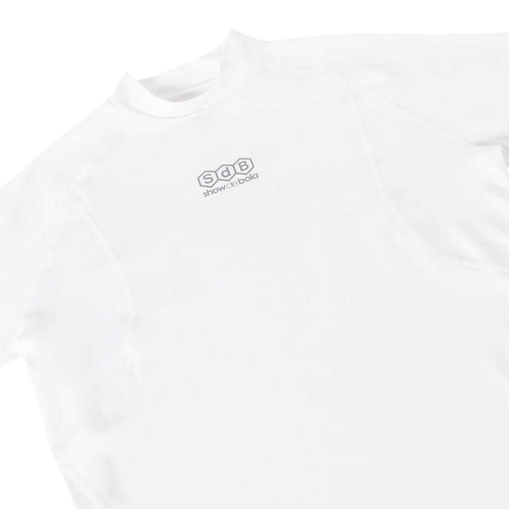 Show De Bola High Neck Undershirt SDB0001 White S Men's (0100)