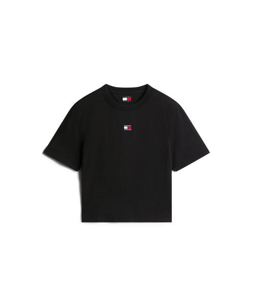 Tamijinseu Boxy Fit Badge T-Shirt (T32G1Tto26Twt1Bds)