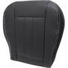GXARTS Non-Perforated Front Driver or Passenger Side Bottom Replacement Leather Seat Cover Black Compatible with Chrysler Town & Country 2008 2009