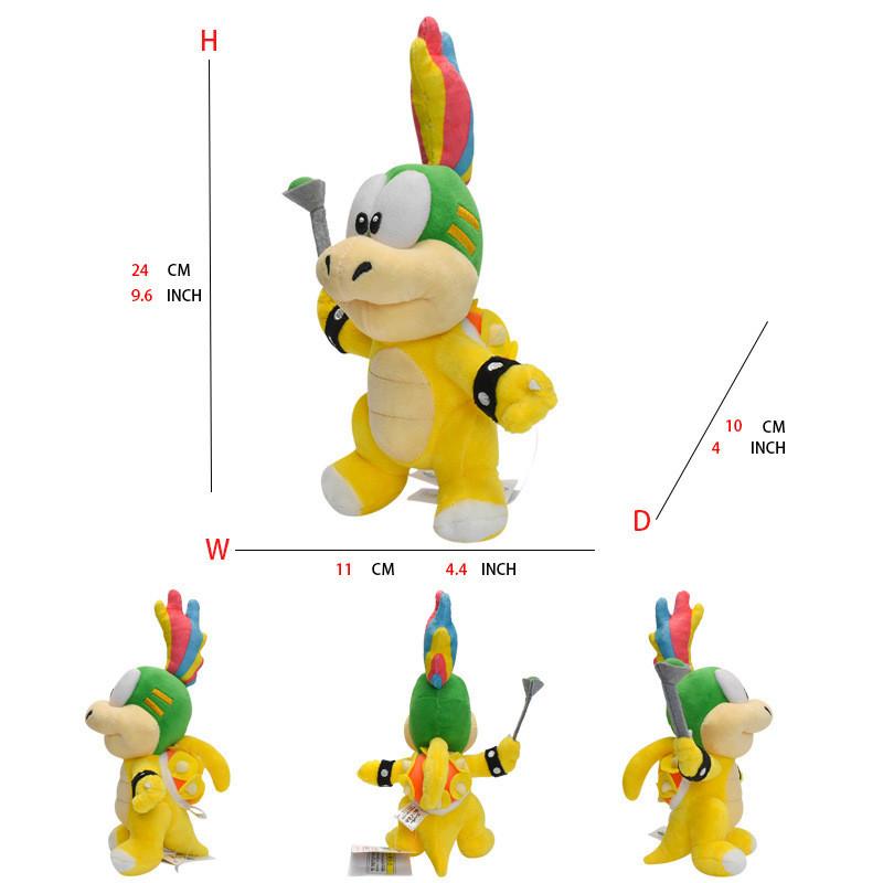 Soft And Huggable Mario Plush Toys Including Luigi Remira And Wendy Perfect For Kids