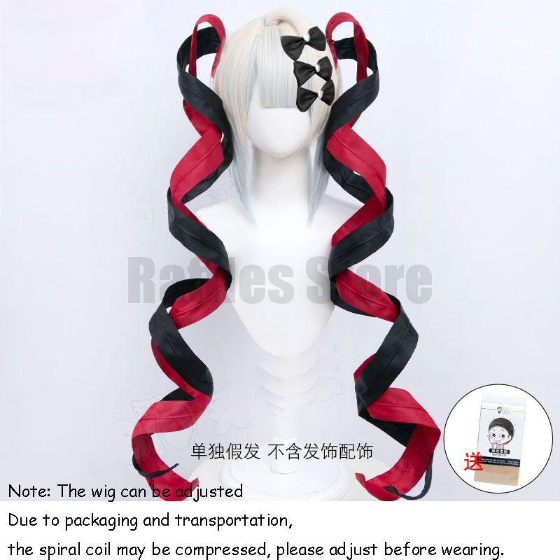 Needy Girl Overdose Black JK Cosplay Costume Wig Game Needy Girl Overdose Cosplay KAngel Black School Uniform Skirt Jirai Kei