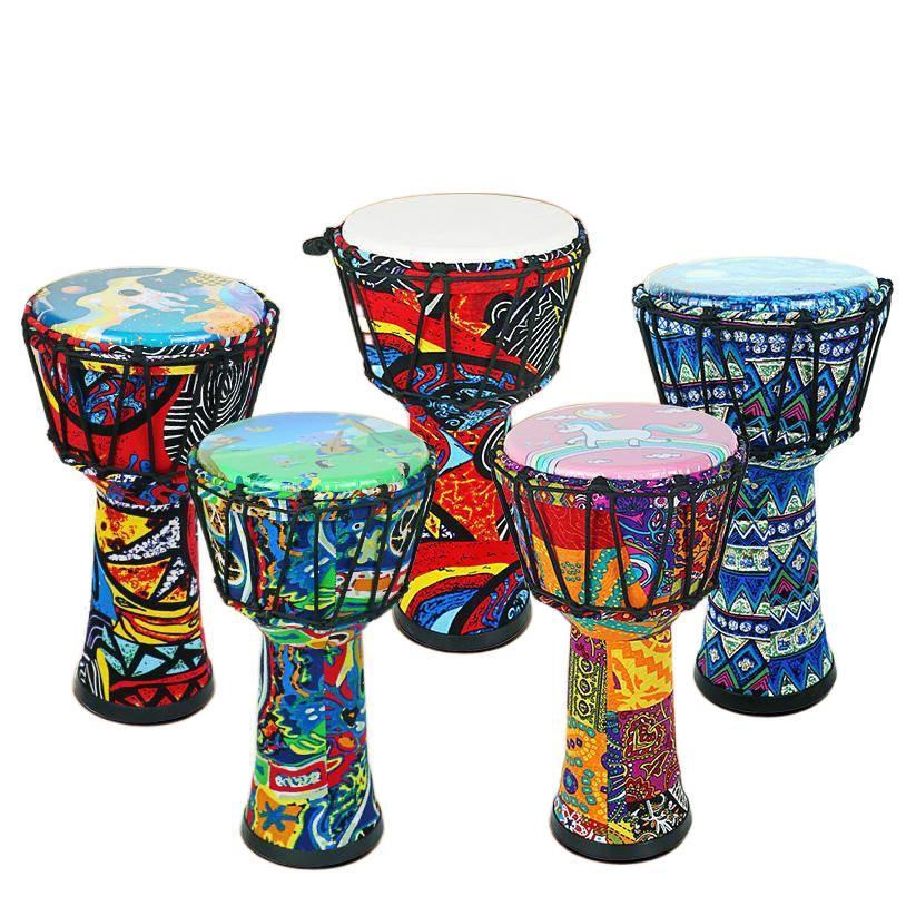 Sheepskin African Hand Drum for All Ages - Beginner To Professional