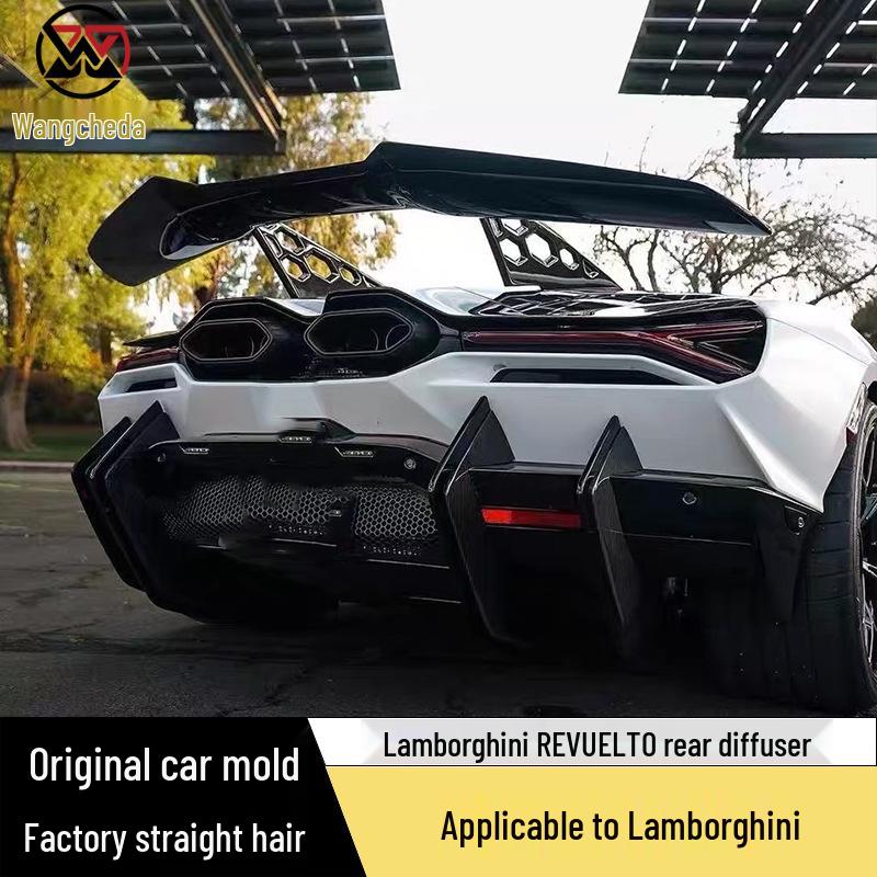 Lamborghini Revuelto Carbon Fiber Rear Bumper Diffuser