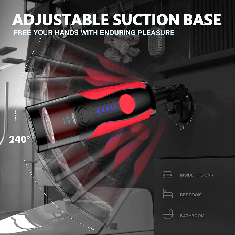 Automatic Male Masturbator Telescopic Rotation Vagina Masturbation Cup Sex Toys For Men Blowjob Mastubator Adults Goods