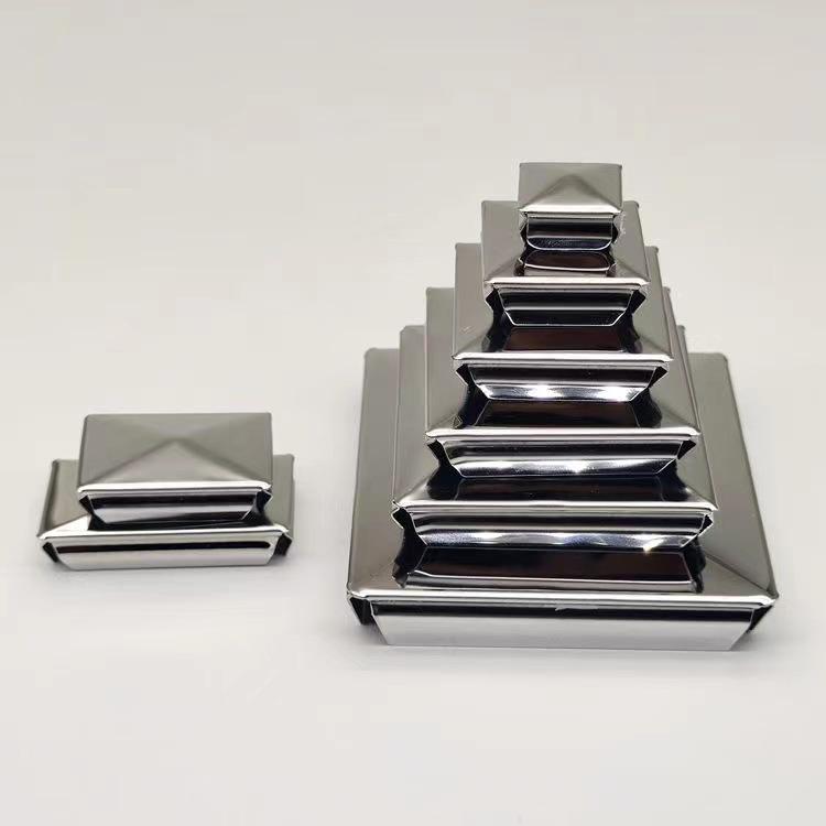 

Квадратна заглушка для торця труби з нержавіючої сталі 304, Швидке ущільнення, Товщина 0,5 .