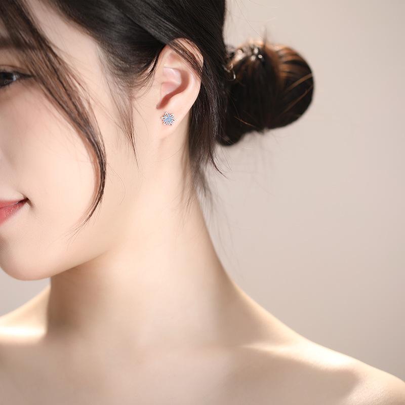 Tancise 925 Sterling Silber Zirkon Ohrringe Tropfen Ohrringe für Frauen Hochzeit Party Geschenke