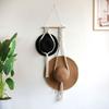 Hat Hanger Save Space Bohemian Style Hand Made Wall Hanging Decorative Storage Hat Multifunctional Wide Brim Hat Hat Wall Organizer Household Stuff