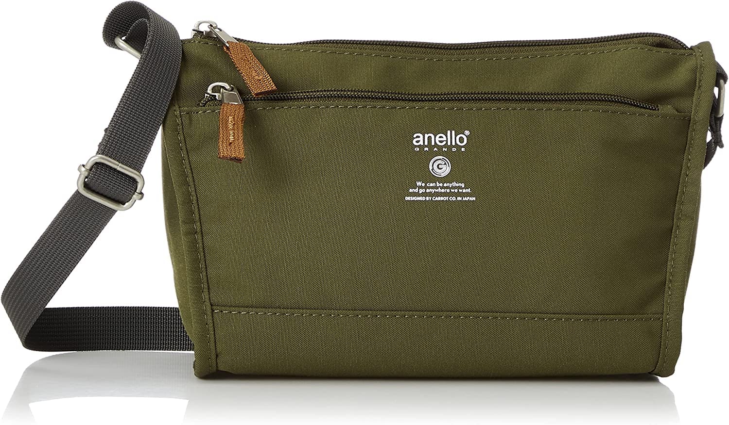 

Сумка через плечо мини CABIN GTM0173Z Olive [Anello Grande] легкая/водоотталкивающая/многофункциональная