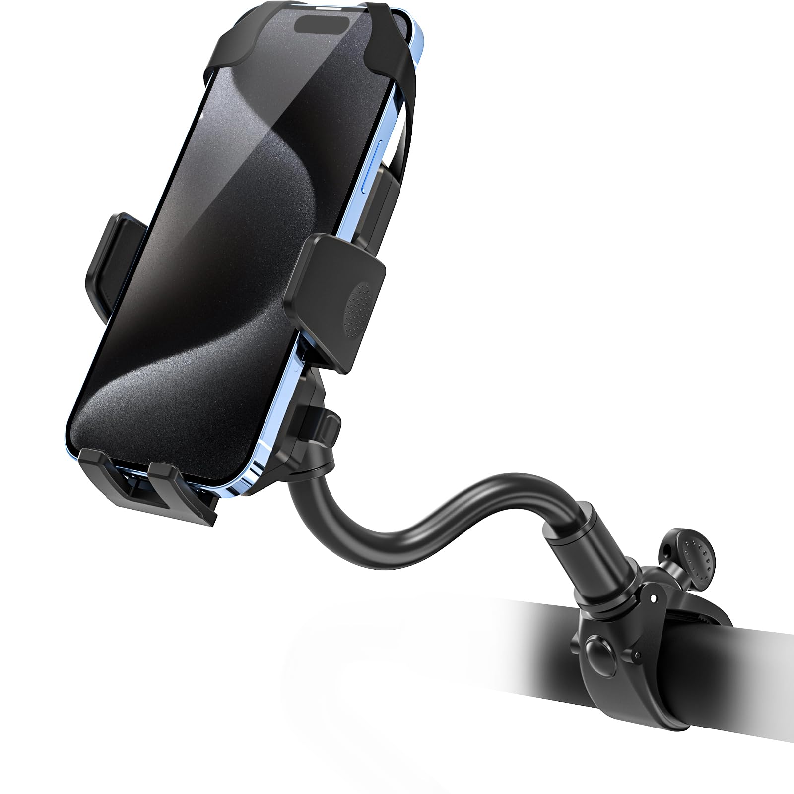 

Latest Dosvsi Stroller Smartphone Stroller Phone Smartphone Shopping Cart Phone Handle Pole Easy Drop 360 Degree Freely Japanese Instruction Manual чёрный