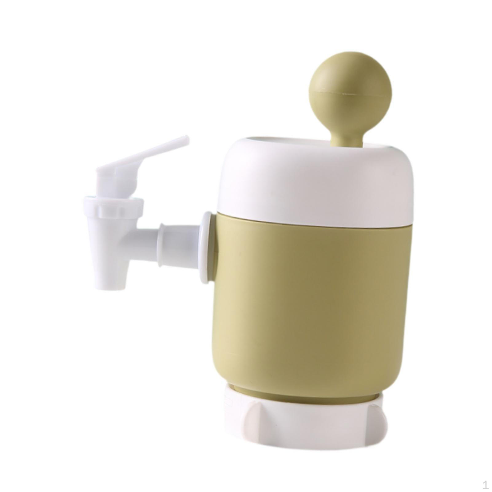 

Bottled Water Jug Dispenser Pump Hand Press Replacement 6.7x16.5cm Lightweight for Outdoor рожевий