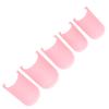 5Pcs Flute Membrane Protector ABS Traditional Chinese Instrument Accessories DM‑01Pink