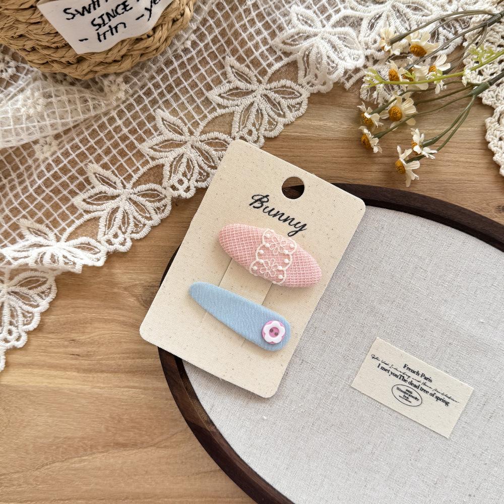 2pcs/set Cartoon Cute Hair Clips for Baby Girls Barrettes Hairgrips Sweet Girl Hairpins Headdress Hair Accessories Kids Headwear