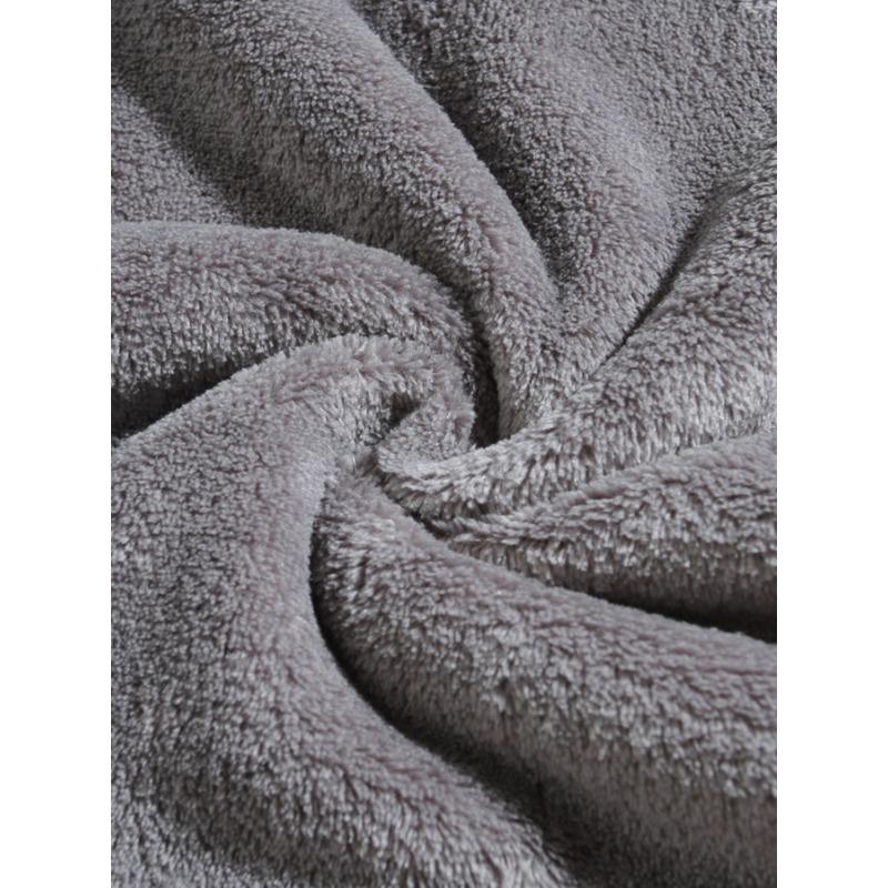 Plus Size Men Hooded Casual Fleece Pullover Sweatshirt Warm Winter Coat