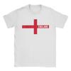 England St Georges Cross Flag English Men T Shirt  Novelty Tees Short Sleeve O Neck T-Shirts Cotton Plus Size Merch