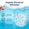 Submersible LED Pool Light with RF Remote Control Waterproof Underwater Lights for Pond Party Garden