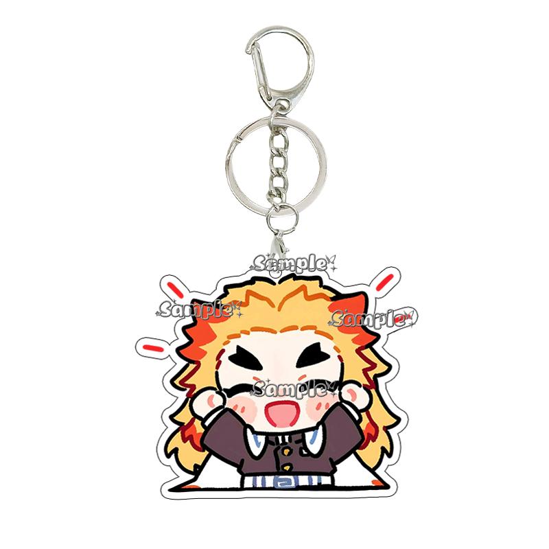 

Cartoon Tsuyuri Kanawo Shinobu Excitement Fashion Anime Characters Acrylic Keychain Decor Charm Ornaments Car Key Ring Gifts Toy about 5cm