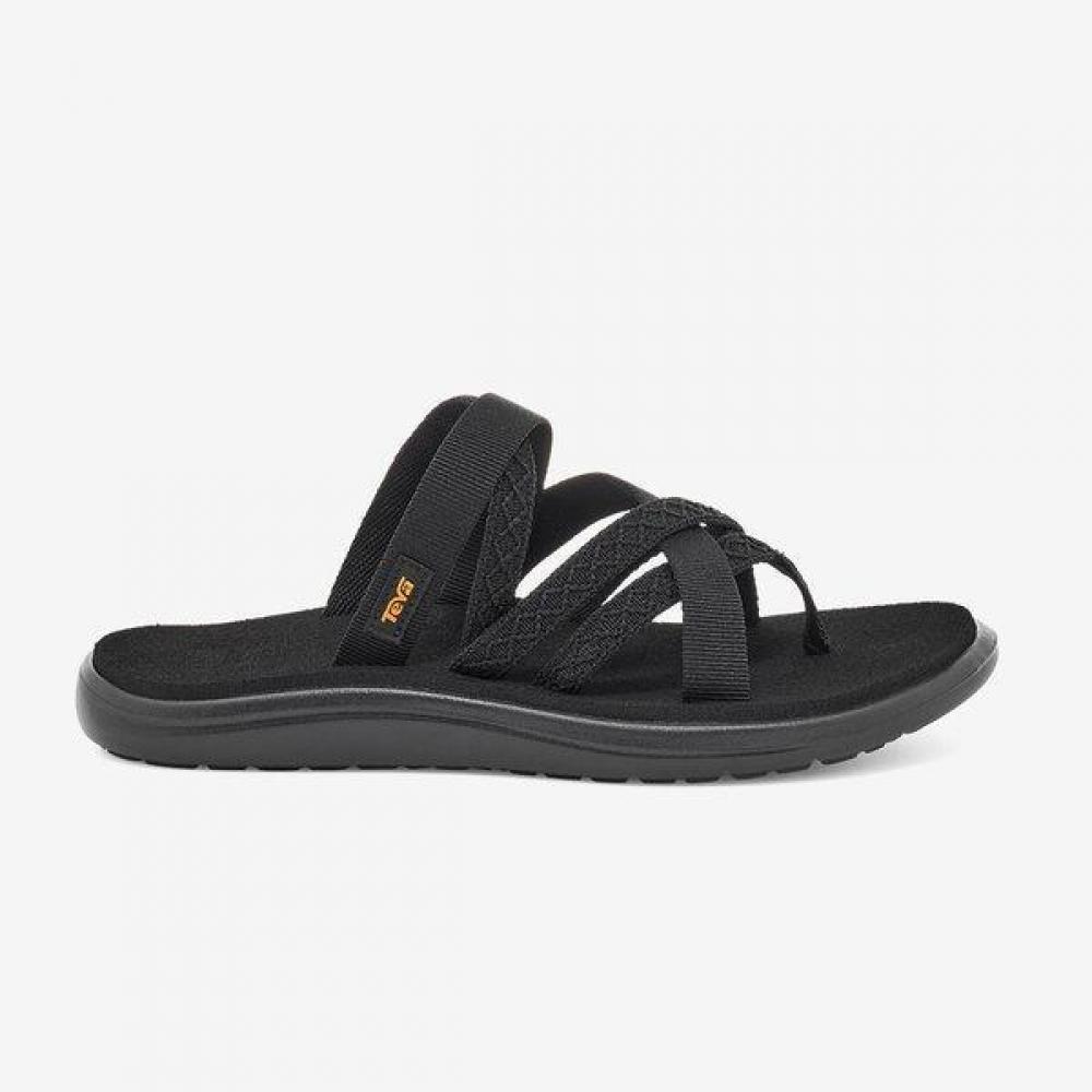 Teva Women S cuShioning Slipper Voya zilleSa Stvf2317032 Mhb 220/MHB (black)