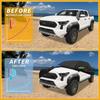Motoforti Waterproof Car Cover Car Outdoor Full Car Cover for Toyota Tacoma Double Cab 4DR 210DBlack Blue