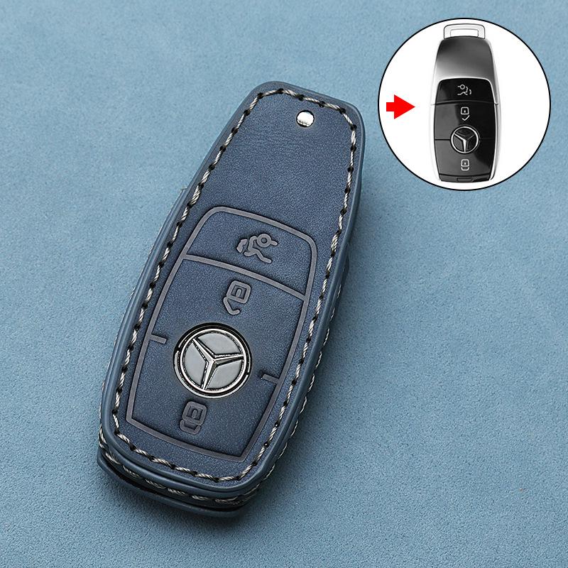Premium Key Case for Mercedes E300L, C260, GLC, C200, A-Class, S-Class