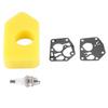 Universal Home Garden Gasket Carburetor Diaphragm Air Filter for Briggs & Stratton