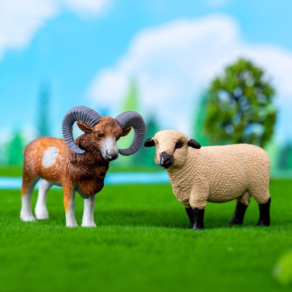 Animals Model Animals Statue Resin Mini Animals Figurine Cute Miniature Figurines