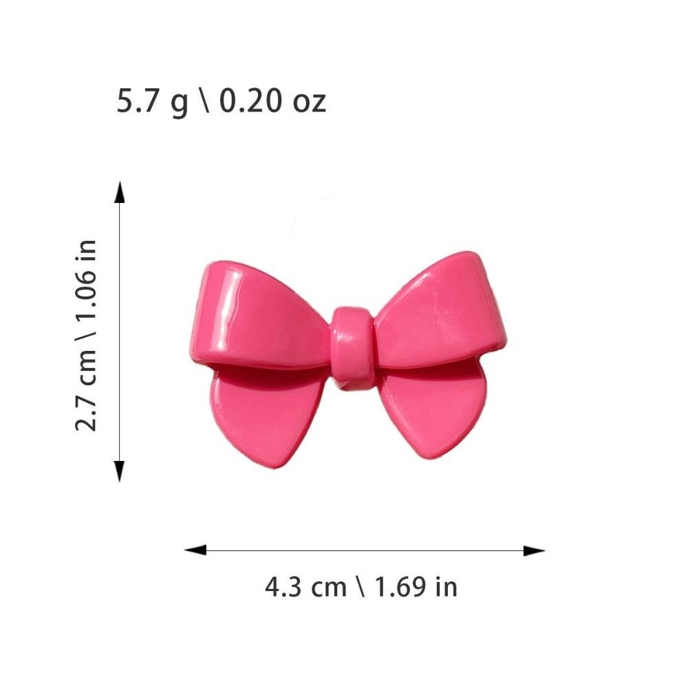 Hair Accessories Korean Style Acetate Hairpin No Slip Cute Bow Hair Bangs Clip Light Luxury Bow Tie Duckbill Clip Women