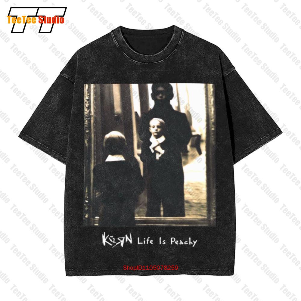 Korn Life Is Peachy Vintage Oversized TShirt PNN S
