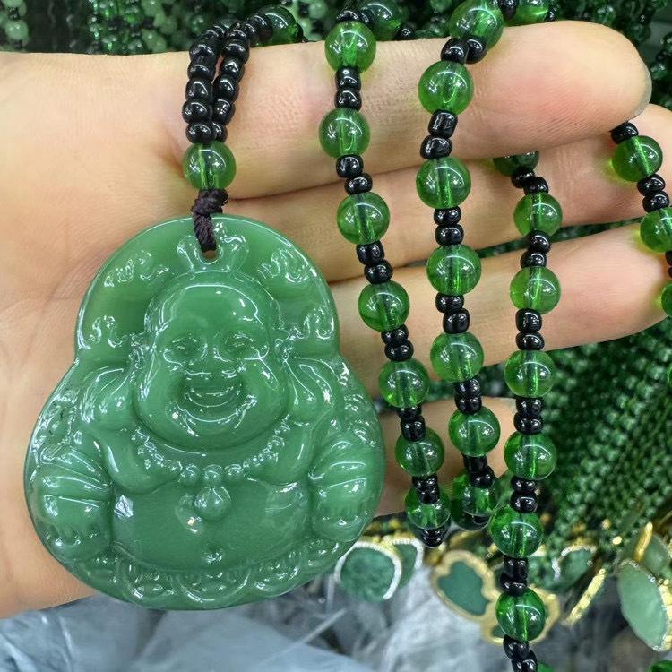 Drache Verwandelt Fisch Buddha Halskette: Reichtum & Schutz