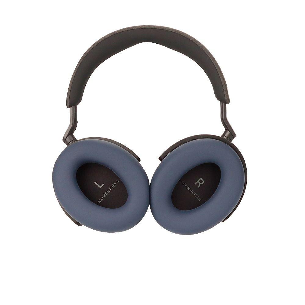 

1 пара защитных чехлов для наушников, сменные чехлы-подушки, мягкие амбушюры для Sennheiser MOMENTUM 4 темно-синий