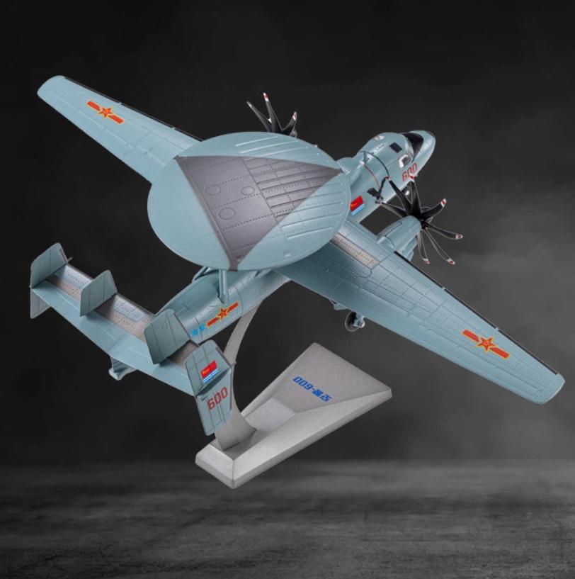 Aircraft Model 1:72 Kj600 Early Warning Aircraft Model Alloy High Simulation Aircraft Carrier Based Aircraft Model Military Gift